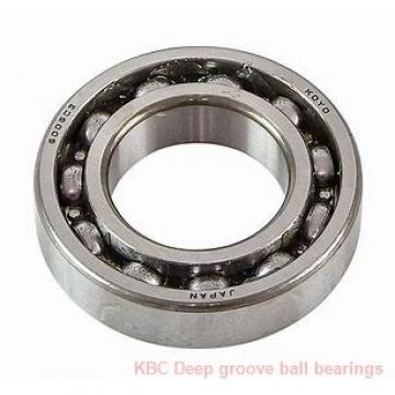 30 mm x 80 mm x 22 mm  KBC HC6307DDF1h Rolamentos de esferas profundas